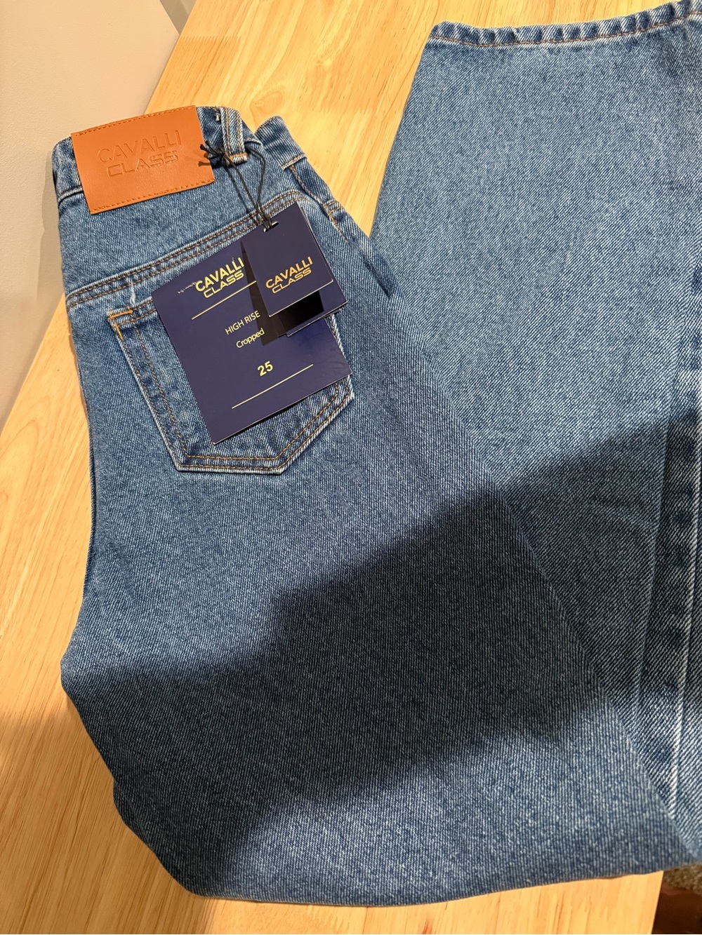Cavalli Class Classic Blue Straight Men's Jeans
